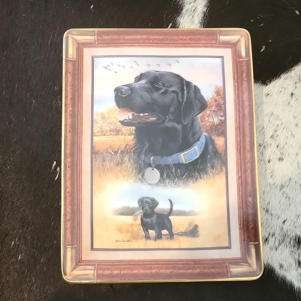 Franklin Mint Best of Breed Lab Plate# M01957